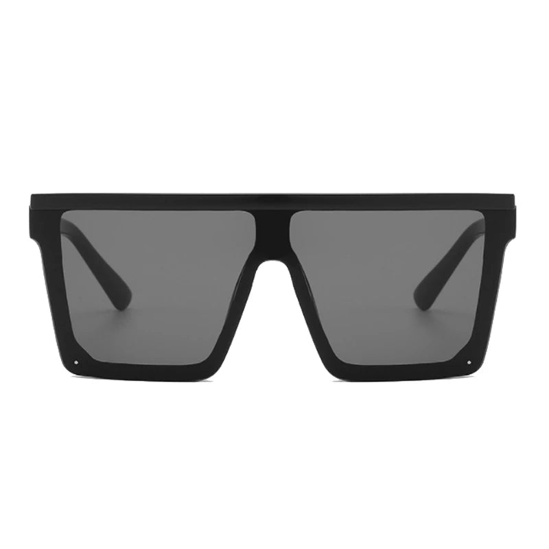 Retro Black Square Sunglasses Men Brand Designer Outdoor Fashion Sun Glasses