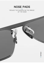 Luxury Women Square Sunglasses Oversized Original Brand Design Sun Glasses Female Men Fashion Travel Beach Shades Eyewear UV400