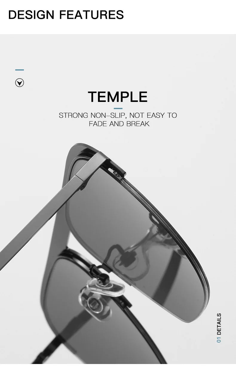 Luxury Women Square Sunglasses Oversized Original Brand Design Sun Glasses Female Men Fashion Travel Beach Shades Eyewear UV400