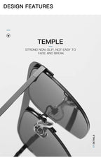 Luxury Women Square Sunglasses Oversized Original Brand Design Sun Glasses Female Men Fashion Travel Beach Shades Eyewear UV400