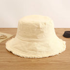 Fashion Women Cotton Bucket Hats Female Summer Autumn Sunscreen Fisherman Cap