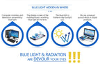 Glasses for The Computer Oculos de Grau Spectacle Frame for Men Women Transparent Eyeglasses Blue Coating Antireflective Anti UV