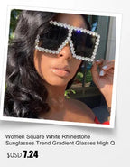 Luxury Women Square Sunglasses Oversized Original Brand Design Sun Glasses Female Men Fashion Travel Beach Shades Eyewear UV400