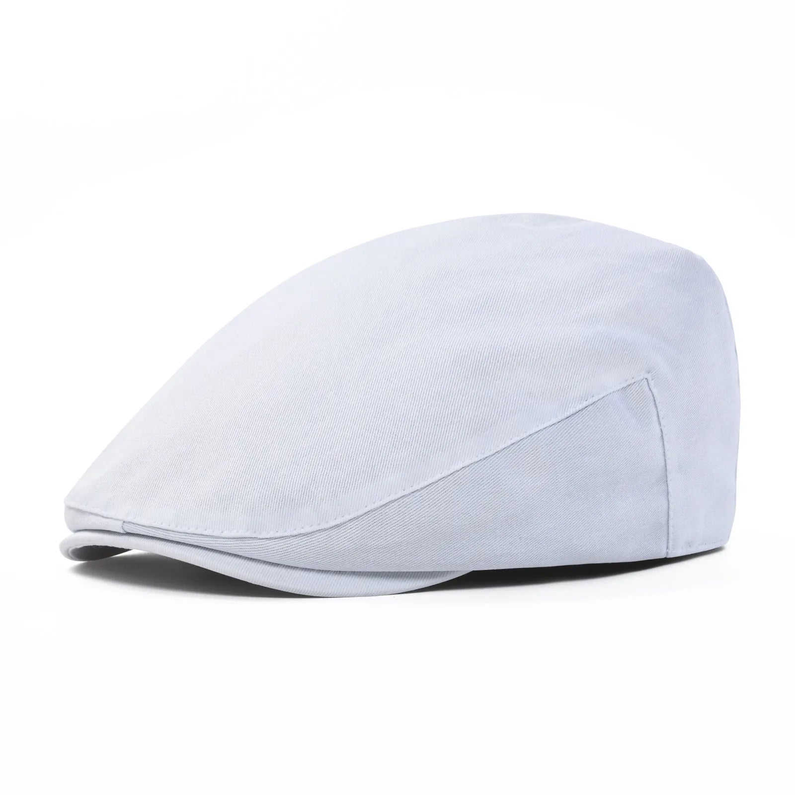 STARANCE Men's Cotton Ivy Gatsby Newsboy Hat Summer Driving Flat Scally Cap Thin