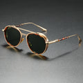 Luxury Round Men New Fashion Outdoor Shades for Driving Eyeglasses