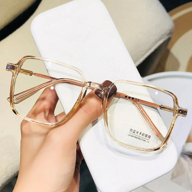 Trendy Fashionable Reading Women Anti Blue Glasses