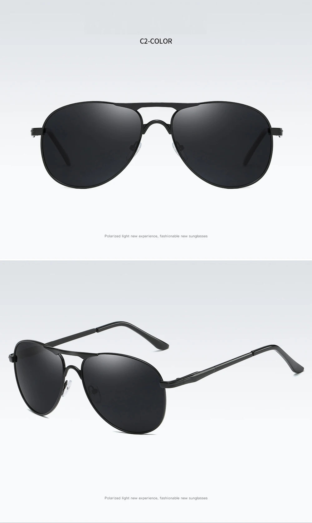 Luxury Polarized Sunglasses Men Women Driving Fishing Retro Sun Glasses Brand Designer Male Metal Sunglasses For Man UV400
