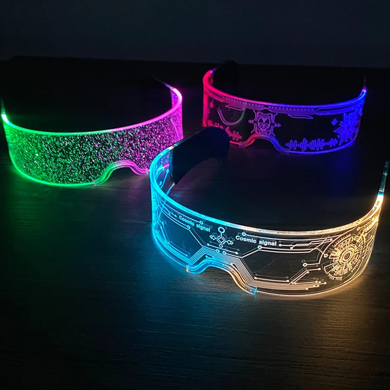Acrylic LED Luminous Glasses Glow Party Glasses
