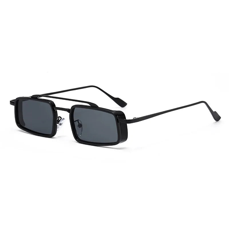 Trend Double-rail Sun Glasses - Fashionable, Business-style, Uv-resistant, Small Frame