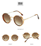 Luxury Designed Sunglasses Women Men Unisex Brand Quality Round Glasses Retro Styles Street Shopping Photography Eyepieces