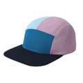 Color Block 5 Panel Cap Men Women Quick Dry Baseball Hat