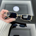 Luxury Square Sunglasses Women Brand Designer Retro Sun Glasses