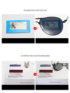 Luxury Polarized Sunglasses Men Women Driving Fishing Retro Sun Glasses Brand Designer Male Metal Sunglasses For Man UV400
