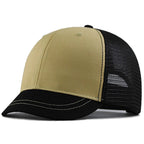 Big head Adjustable Men and Women Sun Hat Breathable Short Brim Baseball Cap