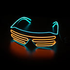 LED Glowing Glasses Gafas Luminous Bril Neon Christmas Glow Sunglasses