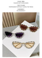 Luxury Design Cat Eye Sunglasses Women Men Fashion Vintage Brand Sun Glasses Metal Frame Driving Eyeglasses Uv400 Gafas De Sol