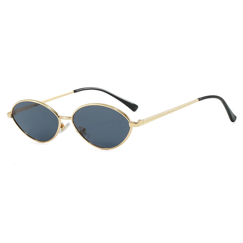 Retro Punk Small Frame Sunglasses For Women Men Fashion Luxury Sun Glasses