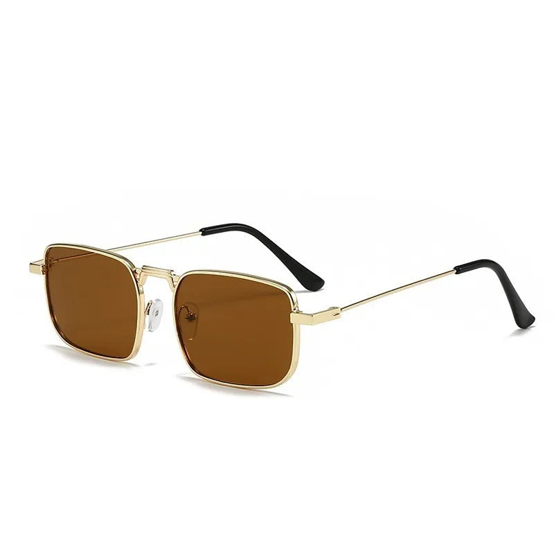 Retro Rectangular Men's Fashion Sunglasses