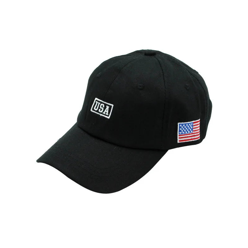 New American Flag USA Letters Embroidery Baseball Caps for Men And Women
