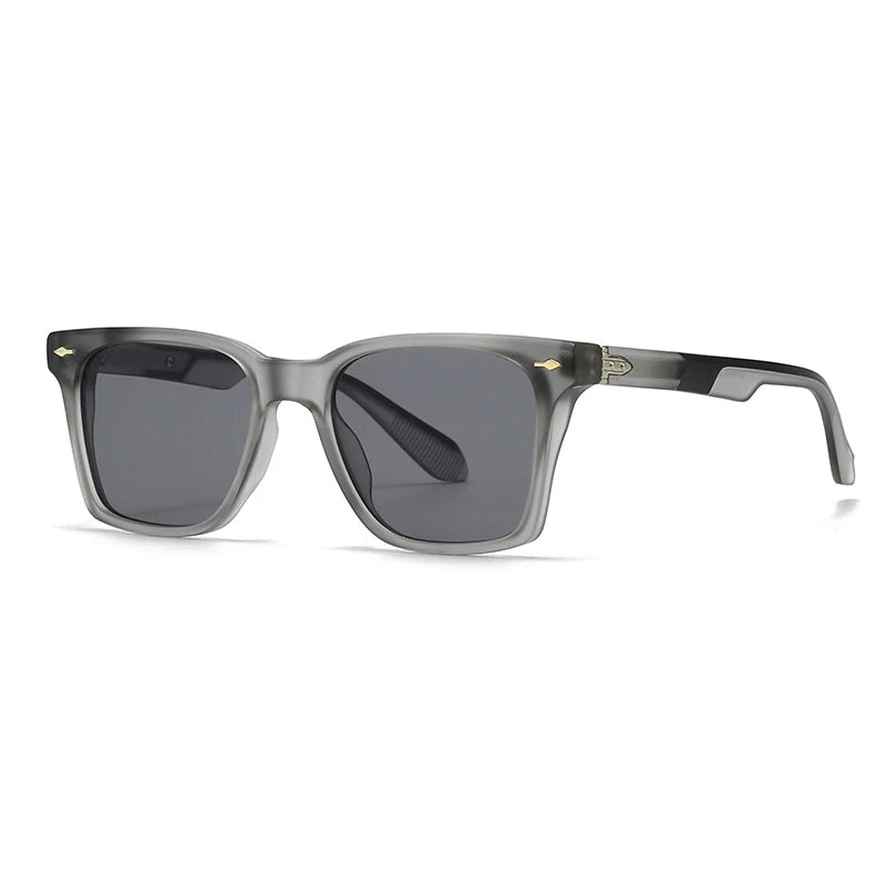 Luxury Square Sunglasses Men Women Retro Business Sun Glasses