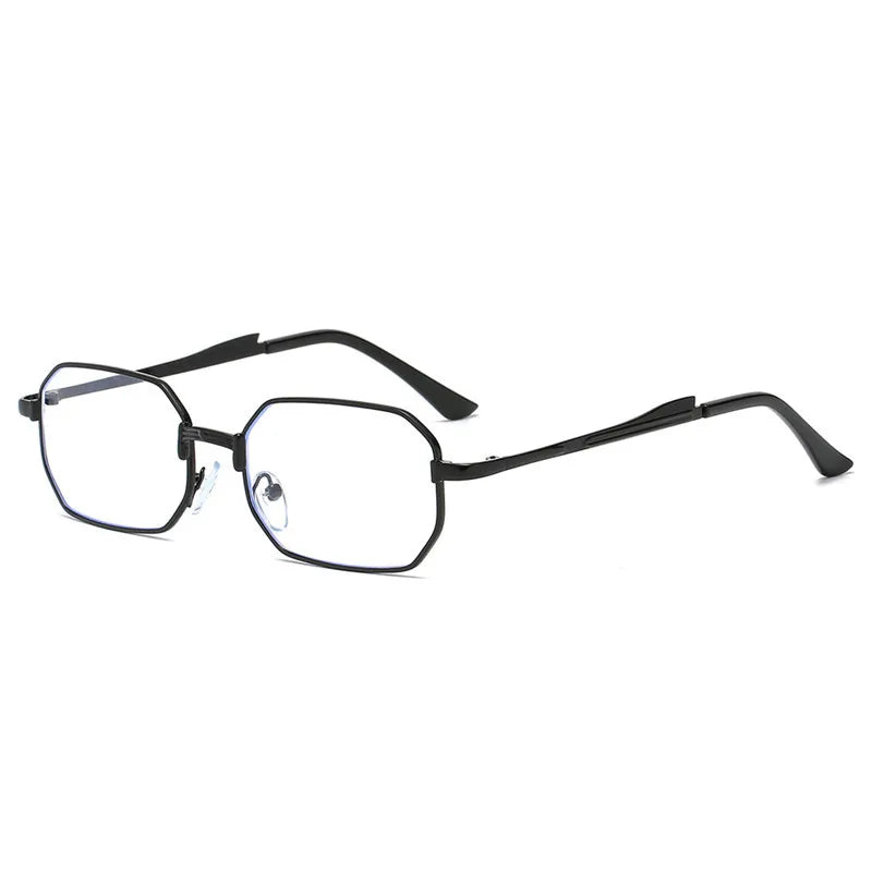 Luxury Narrow Sunglasses Fashion Rectangle Women Men Metal Brand Driving Shades