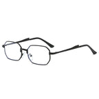 Luxury Narrow Sunglasses Fashion Rectangle Women Men Metal Brand Driving Shades