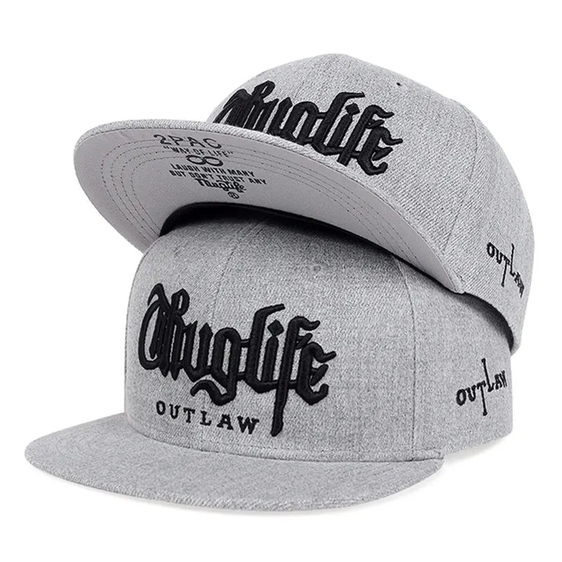 Fashion Fastball CAP Thuglife Embroidery Hiphop Baseball Cap S