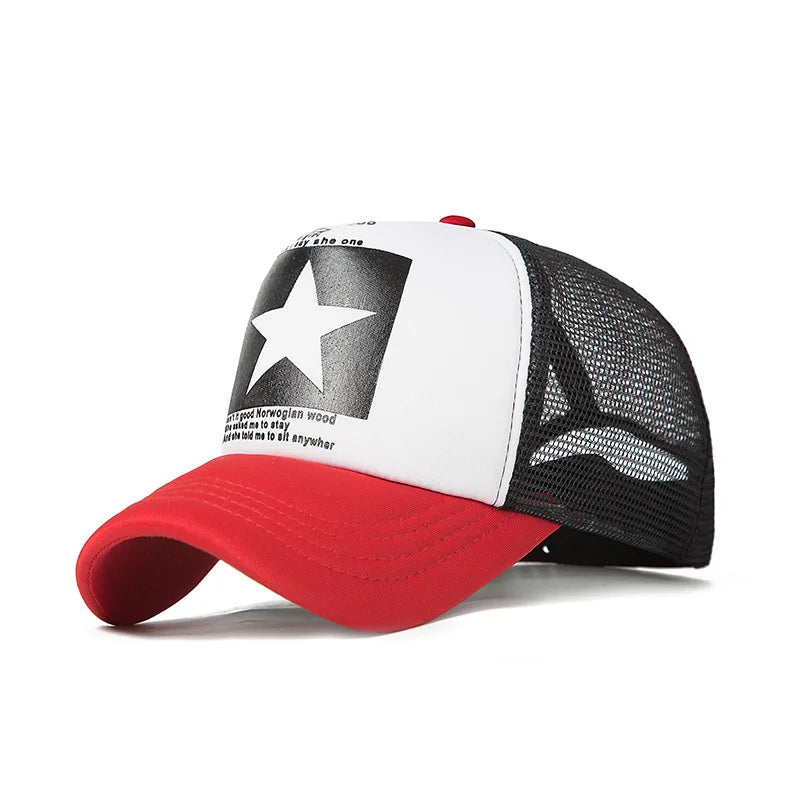 Fashion Letter Embroidery Baseball Cap For Men Women
