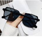 Classic Fashion Large Frame Square Glasses Transparent Lens Casual Decorative Glasses Suitable for Office Очки Солнечные Мужские
