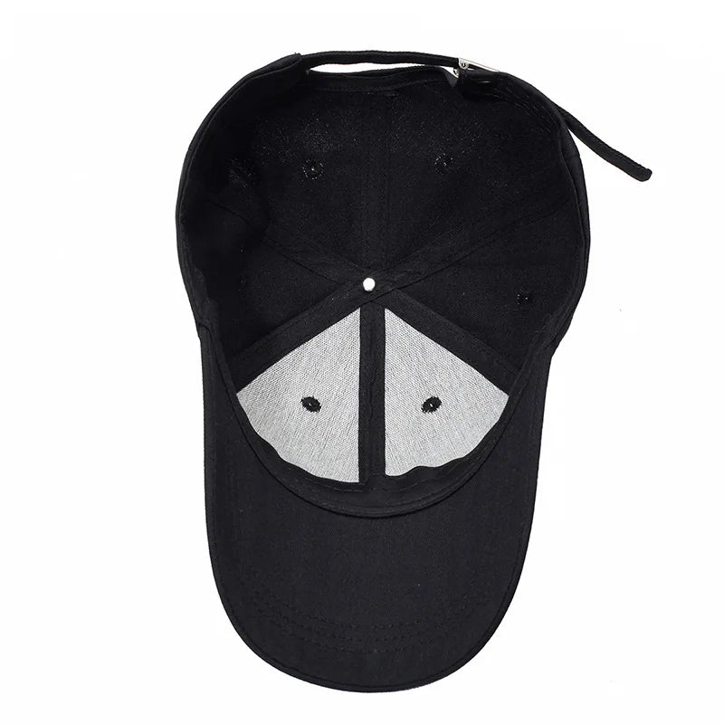 Unisex Spring Style Sports  Baseball Hat with Side - Embroidered Cross Patterns. Outdoor Adjustable Casual Hat Sunscreen Hats