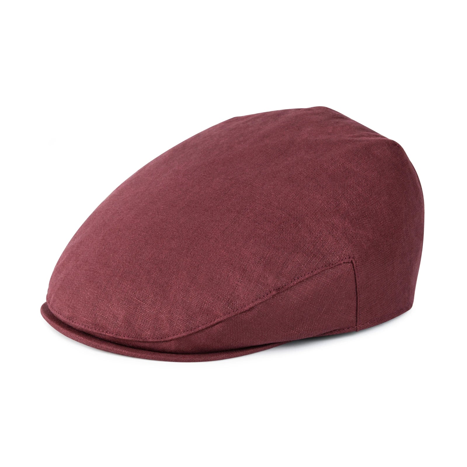 Flat Cap for Men Women Herringbone Linen Newsboy Lightweight Cap
