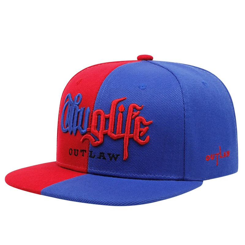 Fashion Fastball CAP Thuglife Embroidery Hiphop Baseball Cap S