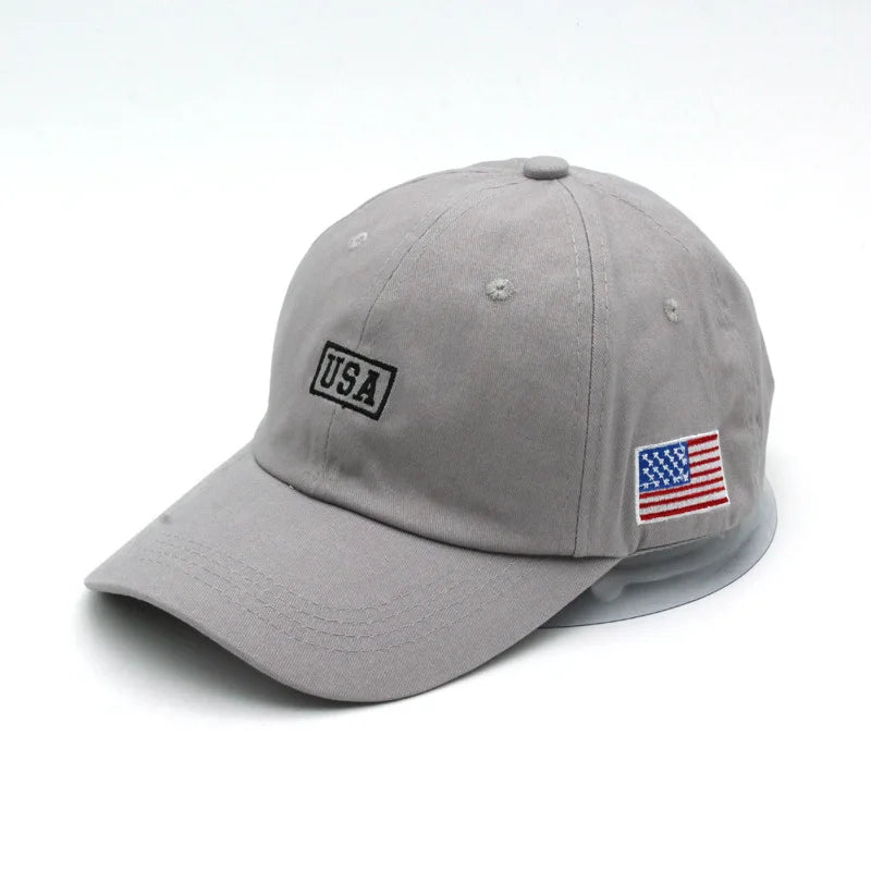 New American Flag USA Letters Embroidery Baseball Caps for Men And Women