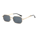 Luxury Narrow Sunglasses Fashion Rectangle Women Men Metal Brand Driving Shades Classic Oculos Masculino Glasses UV400