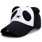 Cute Panda Baseball Caps For Men Women Cotton Hip Hop Snapback Hats