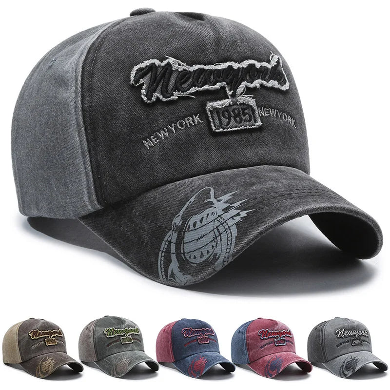 New Hat Spring and Summer European and American Sunscreen Baseball Cap