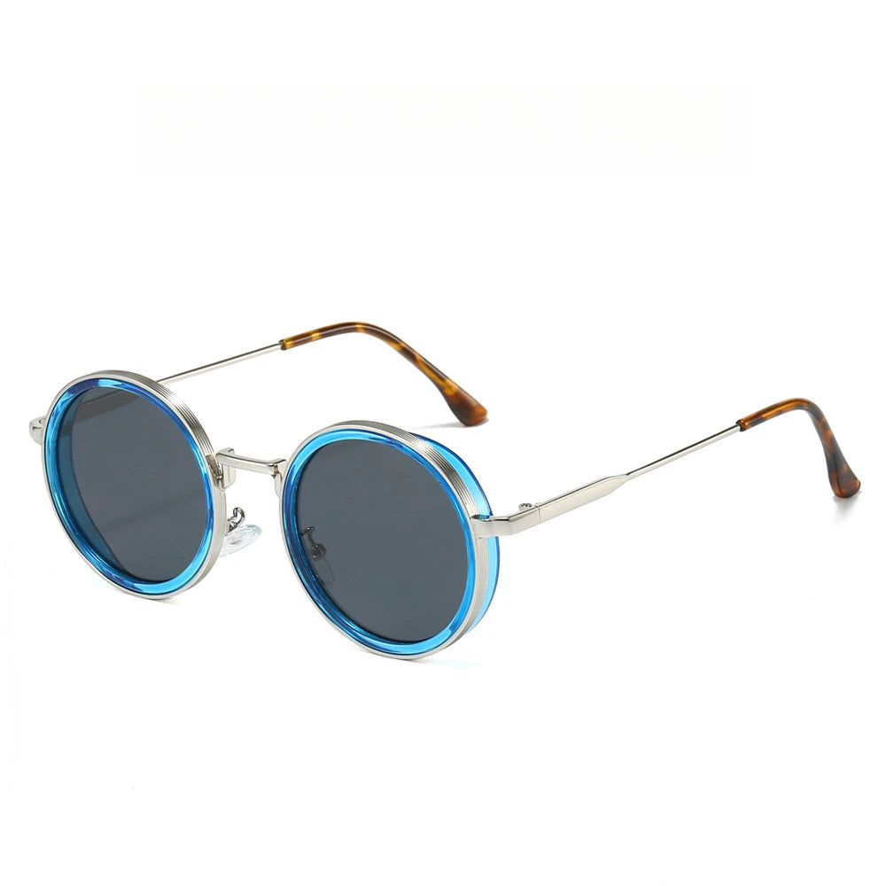 Luxury Designed Sunglasses Women Men Unisex Brand Quality Round Glasses Retro Styles Street Shopping Photography Eyepieces