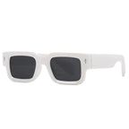 Retro Men Square Sunglasses Vintage Luxury Rivet Designer Sun Glasses