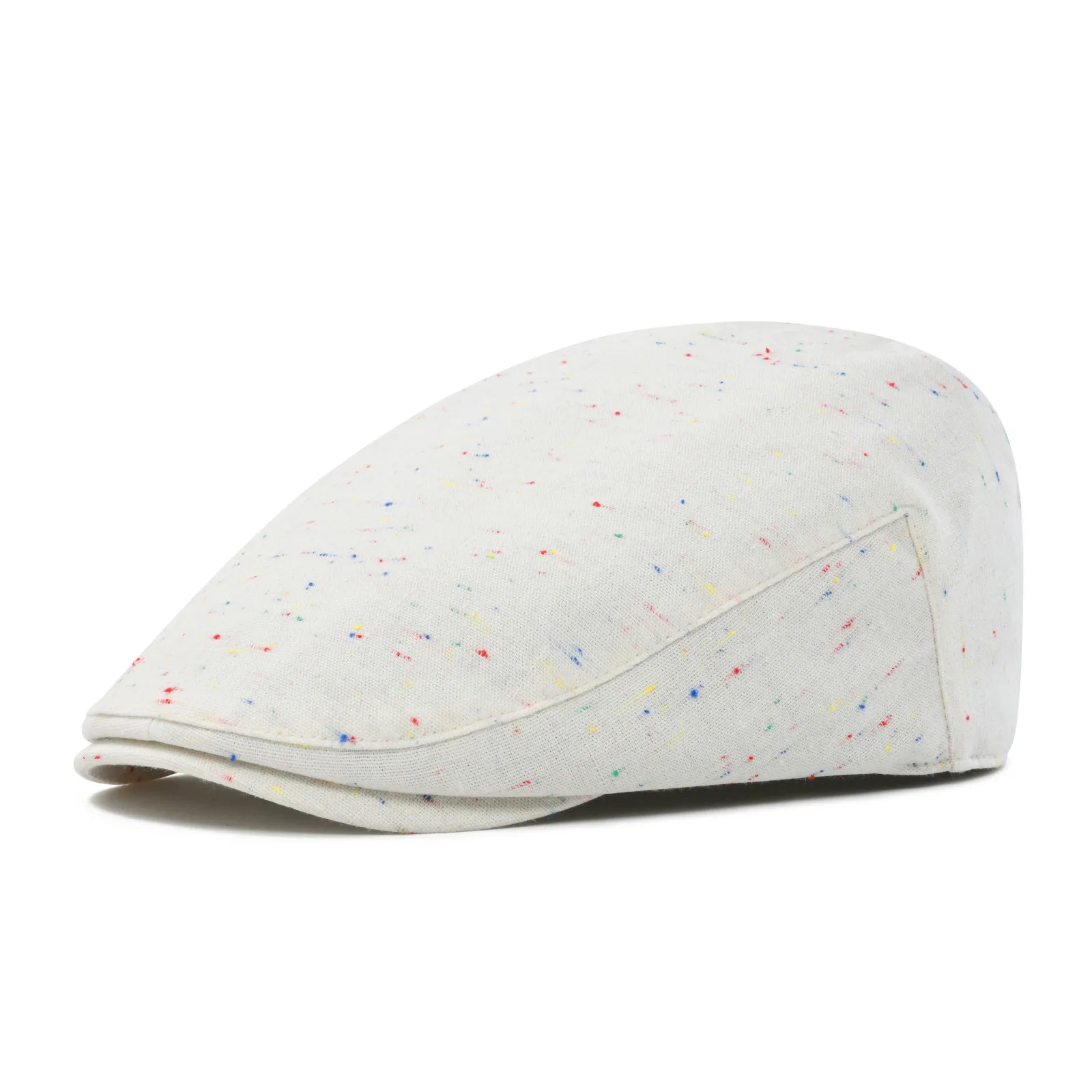 STARANCE Men's Cotton Ivy Gatsby Newsboy Hat Summer Driving Flat Scally Cap Thin