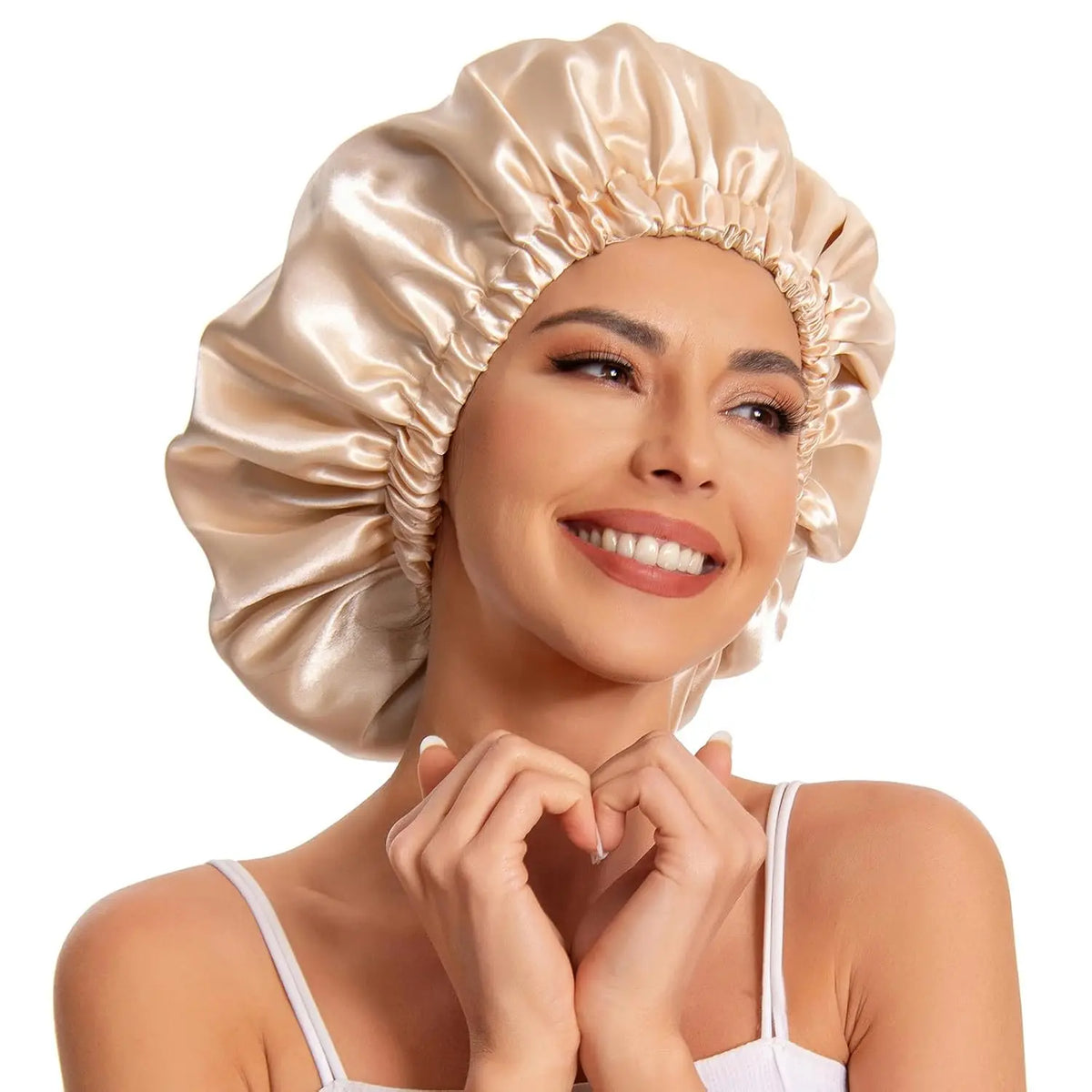 Satin Bonnet Silk Bonnet Hair Bonnet Sleeping Slouchy Beanie Hat