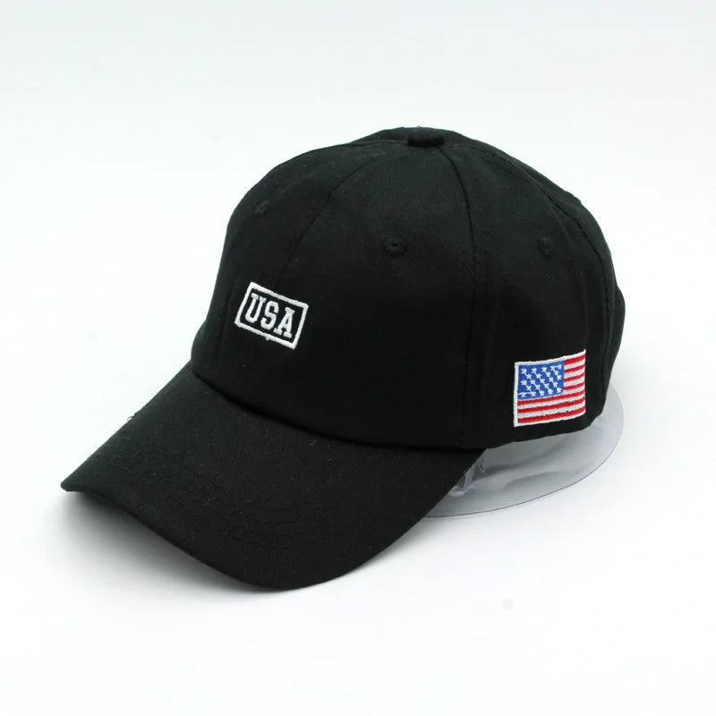 New American Flag USA Letters Embroidery Baseball Caps for Men And Women