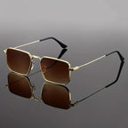 Retro Rectangular Men's Fashion Sunglasses