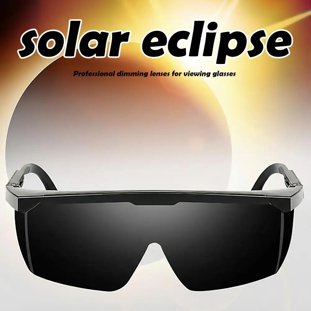 Safe Solar Eclipse Glasses Professional Solar Eclipse Observation Glasses for Direct Solar Eclipse Viewing Plastic Frame