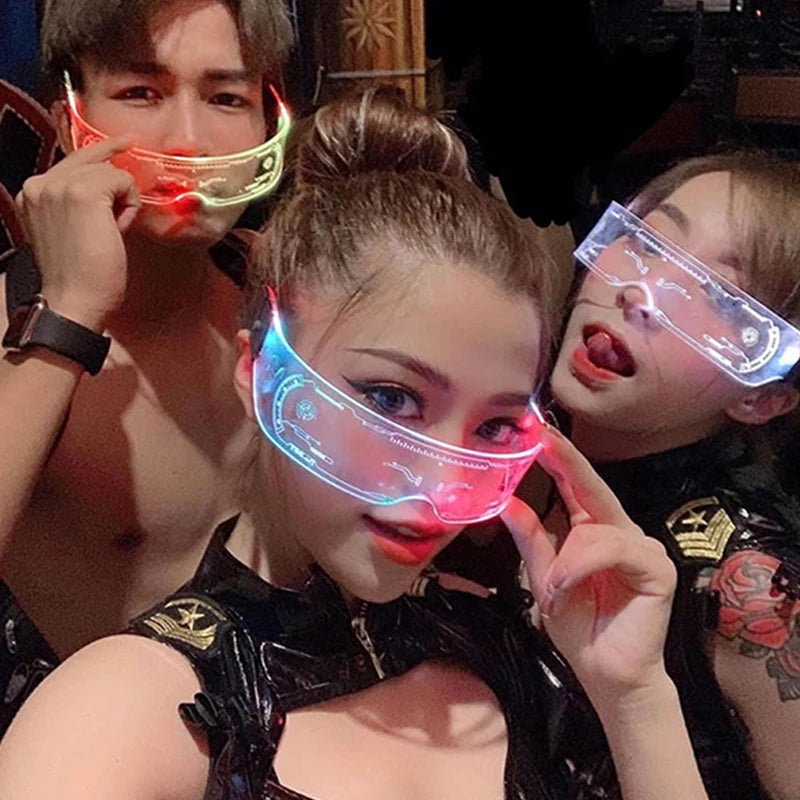 Acrylic LED Luminous Glasses Glow Party Glasses