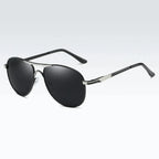 Luxury Polarized Sunglasses Men Women Driving Fishing Retro Sun Glasses Brand Designer Male Metal Sunglasses For Man UV400
