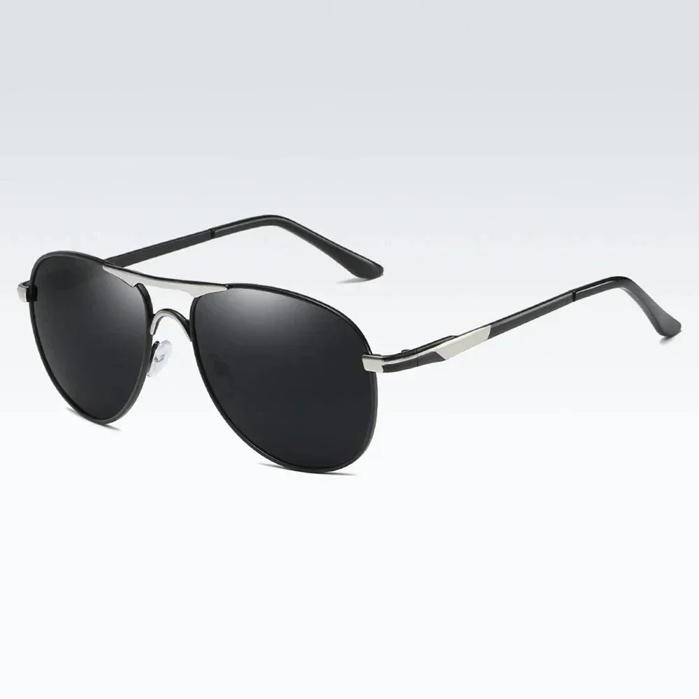 Luxury Polarized Sunglasses Men Women Driving Fishing Retro Sun Glasses Brand Designer Male Metal Sunglasses For Man UV400
