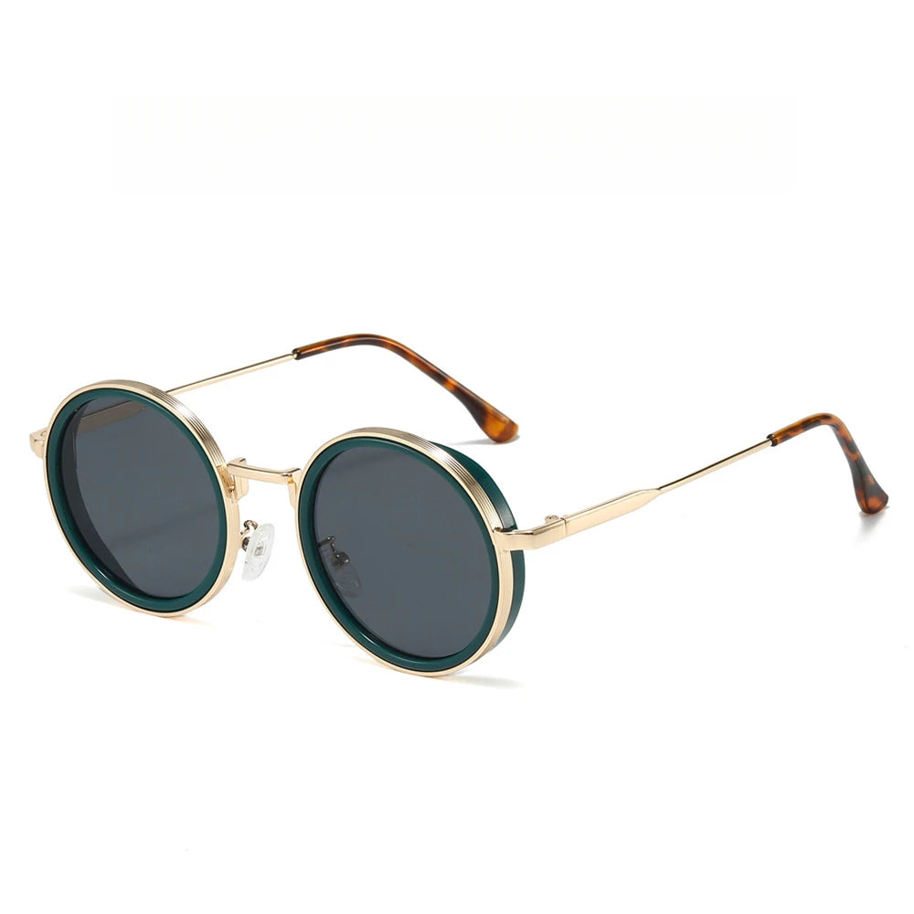 Luxury Designed Sunglasses Women Men Unisex Brand Quality Round Glasses Retro Styles Street Shopping Photography Eyepieces