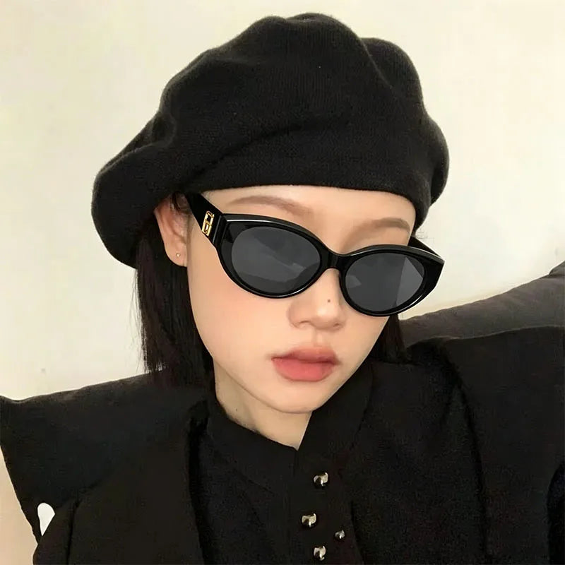 Glasses Stylish Fashion Designer Women Cute Oval Trending Shades