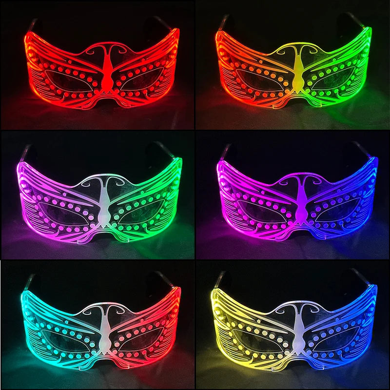 Acrylic LED Luminous Glasses Glow Party Glasses