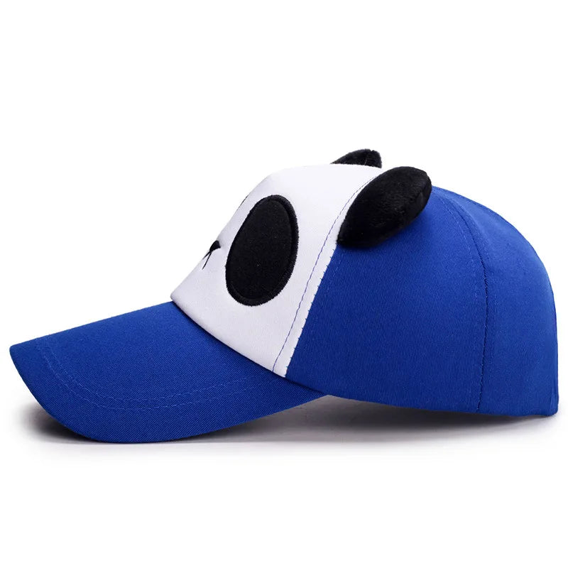 Cute Panda Baseball Caps For Men Women Cotton Hip Hop Snapback Hats